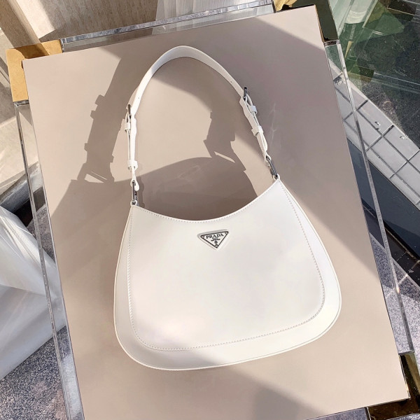 Pra*a cleo brushed leather shoulder bag