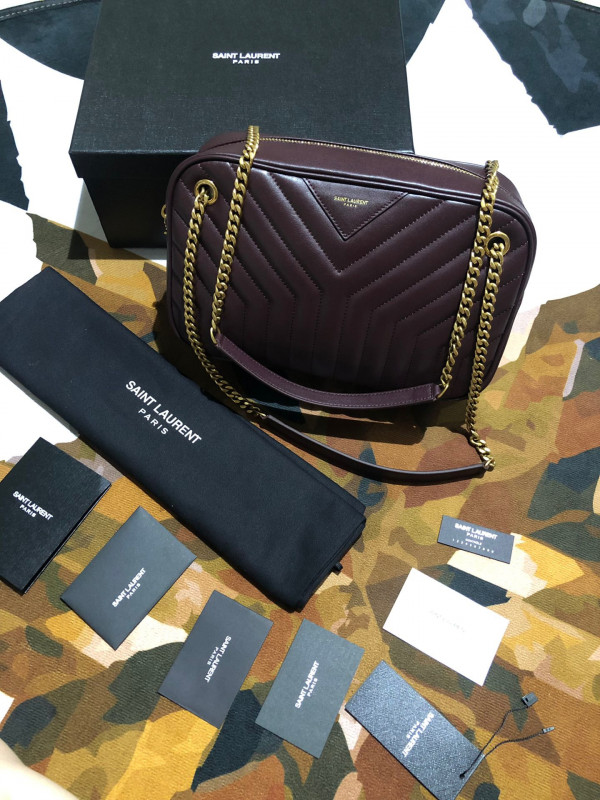 Y*L joan camera bag in y-quilted smooth leather