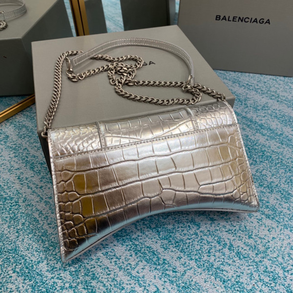Ba*len*cia*ga  hourglass chain bag