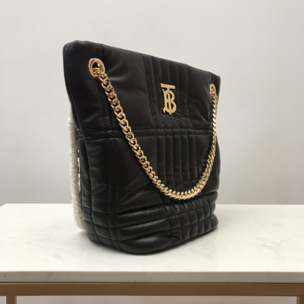 B**rry small quilted lambskin lola bucket bag