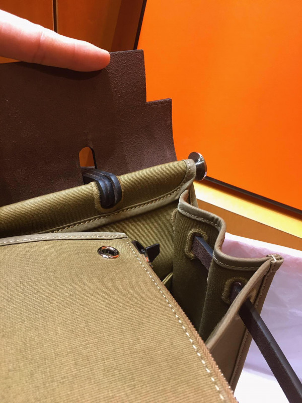 H**mes herbag 31cm all handmade