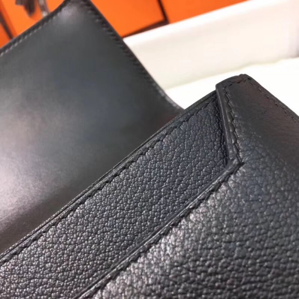 H**mes verrou chaine bag goat skin