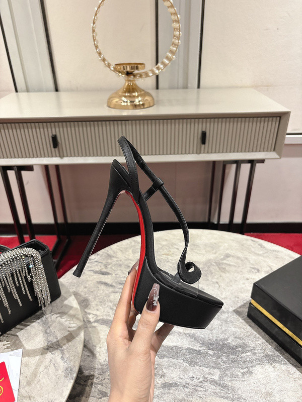 Ch**an louboutin heels sandal - 15cm