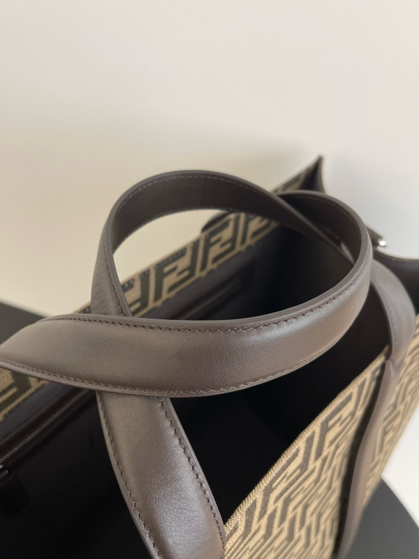 F**di ff jacquard shopper-41*35*19cm