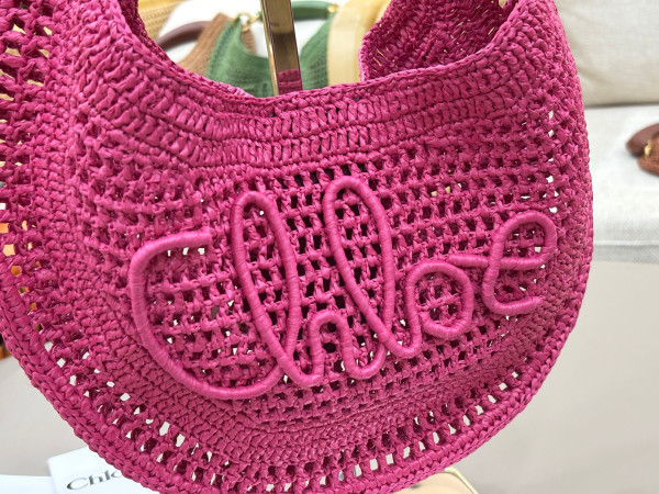 Chloe 25S summer banana hobo bag - 36*21.5*2cm