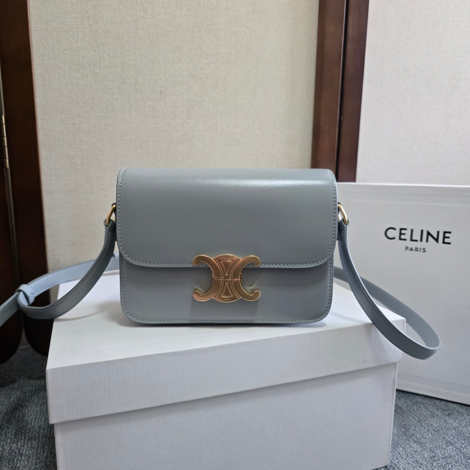 CELIN* TEEN TRIOMPHE BAG - 18.5*13.5*7CM